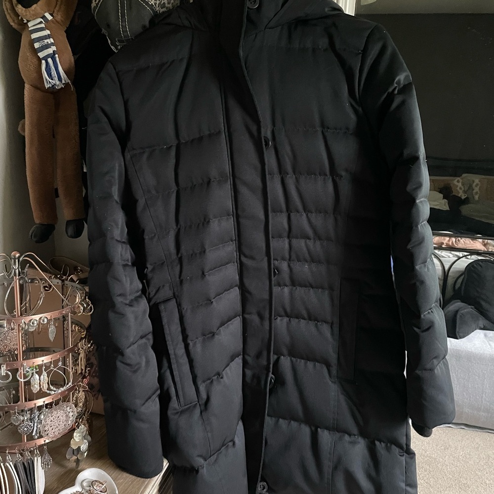 Womens Hollister parka jacket
